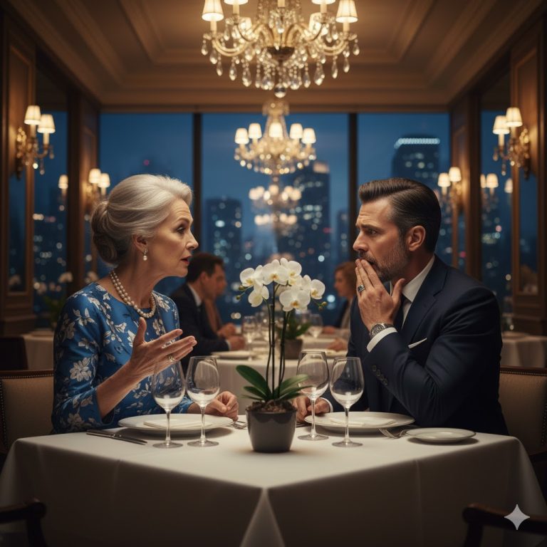 Anciana misteriosa entra al restaurante más caro de la Ciudad de México — y el dueño, un empresario reservado, descubre que es la madre que creía muerta hace cuarenta años.”
