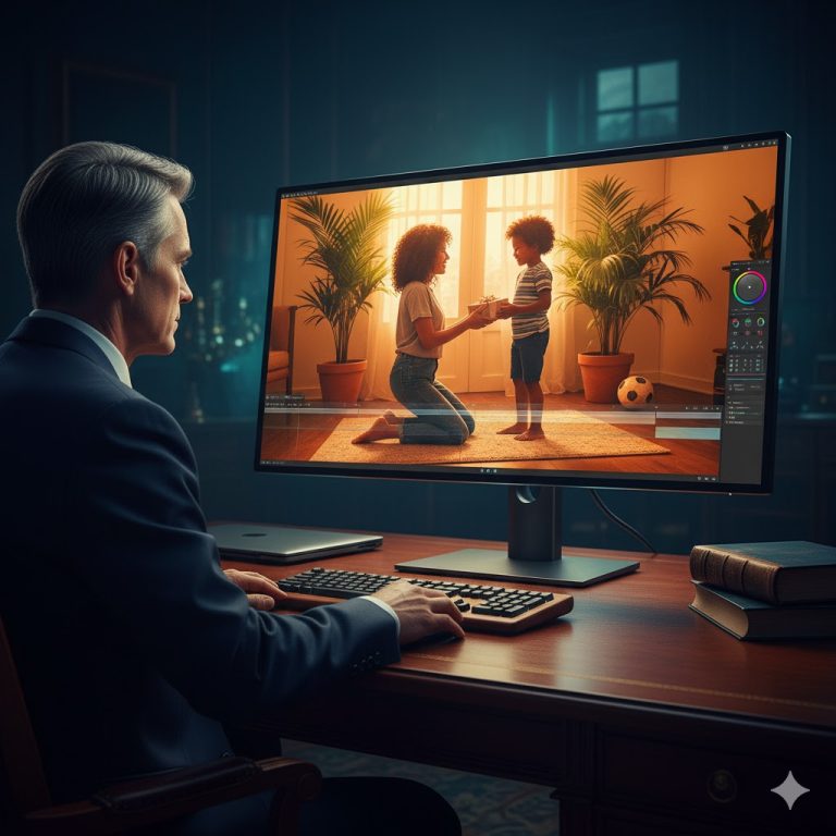 Magnate descubre la soledad de su hijo El magnate instaló cámaras ocultas para vigilar a la nueva niñera, pero lo que descubrió sobre su propio hijo lo dejó en estado de shock. La reja negra de la mansión se abrió como todos los días, a las ocho en punto de la mañana, puntual como una ley que nadie se atrevía a transgredir. El chofer saludó al vigilante con un breve gesto de mano y regresó al vehículo sin esperar respuesta. En el asiento trasero, Leonardo Ramírez revisaba su teléfono sin mirar por la ventana, siempre vestido con trajes de diseñador, cabello impecable, sin una arruga en la ropa ni una emoción en el rostro. Era propietario de una de las constructoras más grandes de México, millonario desde los treinta y cinco años, pero con el alma completamente vacía desde hacía dos años. Desde que su esposa falleciera en un accidente de tráfico, Leonardo se dedicó únicamente al trabajo. Era como si el resto del mundo hubiera dejado de existir. Se volvió más serio, más frío, más recluido. Quienes lo conocían antes decían que ya no era ni la sombra del hombre que había sido. En su residencia, el silencio era un elemento más de la decoración, como si formara parte del mobiliario. Y el único que habitaba con él era su hijo de cinco años, Diego, o “Dieguito”, como lo llamaba su madre. El niño casi no hablaba, pasaba la mayor parte del tiempo encerrado en su cuarto, jugando solo o viendo caricaturas sin esbozar una sonrisa. Las niñeras iban y venían. Algunas no soportaban el temperamento del niño, otras simplemente no soportaban la frialdad del ambiente; algunas intentaban acercarse a él, pero a la segunda oportunidad les cerraba la puerta en la cara o arrojaba al suelo lo que le ofrecían. Leonardo las contrataba por recomendación, con currículums impecables, experiencia, diplomas, cursos, pero no permanecían más de una semana. En total, ocho niñeras habían pasado por la casa en los últimos tres meses. La mayoría ni siquiera se despedía. Aquella mañana, mientras Leonardo revisaba correos en su oficina, su asistente personal tocó la puerta para informarle que la nueva niñera ya estaba en la propiedad. —Se llama Valeria, tiene veintinueve años, vive a media hora de aquí. Experiencia con niños, pero sin hijos. Revisé su solicitud y me pareció una buena opción. Usted decide —dijo sin mucho entusiasmo, acostumbrada a que las nuevas niñeras fueran parte de la rutina sin mayor importancia. Leonardo solo asintió con la cabeza y continuó con lo que estaba haciendo. Pero antes de que la secretaria se retirara, levantó la vista. —Instala las cámaras en el cuarto de juegos y en la sala. A partir de hoy quiero supervisar todo. La mujer parpadeó, sorprendida, pero no comentó nada. Él no estaba bromeando. Llamó al técnico y en menos de una hora los equipos ya estaban funcionando. Leonardo podía ver las cámaras desde su celular y su computadora. Lo hacía no solo por seguridad, sino porque ya no confiaba en nadie. Había tenido malas experiencias, incluso con personas cercanas. No quería correr riesgos y, aunque no lo admitiera, había algo que lo preocupaba profundamente. Su hijo no estaba solo abatido; estaba perdiendo su infancia ante sus ojos y él no sabía cómo ayudarlo. Valeria entró a la casa con una mochila sencilla, jeans, blusa clara y una mirada amable. No tenía apariencia de rica, ni parecía buscar algo más allá del trabajo. Saludó con voz firme pero suave, sin exagerar sonrisas falsas. La gobernanta le mostró dónde estaban las cosas y le explicó la rutina del niño. Ella escuchó todo sin interrumpir. A los pocos minutos, golpeó la puerta del cuarto de juegos y Valeria entró sin esperar respuesta. Dieguito estaba en un rincón del cuarto, jugando con piezas de Lego. No se volteó a verla. Valeria no lo obligó a hablar, ni a saludar, ni a mirarla. Simplemente se sentó al otro extremo del cuarto, en silencio, y sacó de su mochila una caja con pinturas y hojas. Sin decir palabra, comenzó a dibujar. No intentó llamar la atención del niño, simplemente hacía lo suyo. Dieguito la miró de reojo, pero no se movió. Pasaron unos veinte minutos. Leonardo observaba todo desde su teléfono, con una ceja levantada, como si no pudiera creer lo que veía. Ninguna niñera había resistido tanto sin quejarse o desistir, y mucho menos sin hablar con el niño como si fuera un bebé o un cliente complicado. El primer día pasó y Valeria no se acercó demasiado. Solo permaneció cerca, sin invadir. Al final de la tarde, cuando Dieguito fue con la empleada a bañarse, Valeria guardó sus cosas y pidió permiso para retirarse. —¿Cómo fue? —le preguntó la gobernanta. Ella solo sonrió levemente. —Está afligido. Solo necesita tiempo. Nadie había dicho eso antes. Las otras niñeras decían que era maleducado, que tenía un trastorno emocional, que necesitaba terapia. Valeria no pidió diagnósticos ni instrucciones, solo dijo que él estaba afligido. Al día siguiente, la misma escena: Valeria llegó puntual, entró al cuarto, se sentó cerca, tomó un rompecabezas y comenzó a armarlo sola. Esta vez, Dieguito se levantó y la observó. No le habló, pero se acercó un poco más. Leonardo vio eso en el video. Presionó el botón de repetir para asegurarse de que no fuera un error. No lo era. El niño se había acercado por iniciativa propia. Por la tarde, cuando ella se fue, revisó la grabación. Dieguito incluso le había entregado una pieza del rompecabezas. Algo estaba sucediendo. Valeria no tenía un método especial, no hablaba con él como profesora o terapeuta. Ella se comunicaba con paciencia y presencia. Al tercer día, trajo un libro de cuentos y leyó en voz baja, como para sí misma. Dieguito, sentado a unos metros, dejó de jugar para escuchar. Sus ojos, antes vacíos, mostraban un destello de curiosidad. Leonardo, en su oficina, sintió un nudo en la garganta. Era la primera vez en mucho tiempo que veía a su hijo interesado en algo. En el cuarto día, la escena frente a las cámaras cambió todo. Valeria no fue al cuarto de juegos. En lugar de eso, se sentó en el jardín interno, bajo la sombra de un gran árbol, con su caja de pinturas. Dieguito, tras observarla un tiempo desde la ventana, bajó y se sentó a su lado, en silencio. Ella no dijo nada, solo continuó pintando. Luego, tomó una hoja en blanco y la colocó junto a él, con un pincel y algunas pinturas. Por largos minutos, nada ocurrió. Leonardo casi interrumpe la vigilancia, frustrado. Pero entonces, con un movimiento vacilante, la pequeña mano de Dieguito alcanzó el pincel. Lo sumergió en pintura azul —el color favorito de su madre— y trazó un primer trazo en la hoja. Luego otro, y otro más. No estaba dibujando algo reconocible, solo manchaba el papel con color, pero era la primera vez en dos largos años que expresaba algo, cualquier cosa, de manera creativa. Leonardo contuvo la respiración. Su corazón latía fuerte. Vio a Valeria mirar al niño y ofrecerle una leve sonrisa de aliento, casi imperceptible, antes de volver a su propia pintura. No lo felicitó exageradamente, no rompió el momento. Solo permitió que sucediera. Esa noche, por primera vez, Leonardo no revisó las grabaciones para controlar a la niñera. Las revisó para ver a su hijo. Para ver ese momento frágil y precioso en que parte del hielo alrededor del corazón de Diego comenzó a resquebrajarse. Se dio cuenta, con un impacto súbito y abrumador, que su vigilancia paranoica, destinada a proteger a su hijo de extraños, en realidad lo había cegado ante la verdadera amenaza: su propio distanciamiento. La verdad que lo dejó en shock no fue ninguna negligencia o maldad de Valeria. Al contrario, lo que descubrió fue la profunda y devastadora soledad de su hijo. Descubrió que la barrera que Diego había construido no era de enojo ni de un trastorno, sino de un dolor inmenso y silencioso. Y descubrió, más impactante aún, que la cura no provenía de terapias costosas ni métodos complejos, sino de la simple, paciente y constante presencia de alguien que no desistía de él. Poco a poco, las sesiones silenciosas en el jardín se convirtieron en rutina. Diego comenzó a pintar con más frecuencia, y Valeria, respetuosamente, empezó a nombrar los colores con él o comentar brevemente sobre las formas que surgían. —Un azul fuerte hoy —decía—. O —esta línea roja es muy valiente—. Frases simples, que no exigían respuesta, pero incluían a Diego en un universo de comunicación no verbal que podía soportar. Leonardo comenzó a salir de su oficina más temprano. No dijo nada al principio, solo se sentaba en un banco alejado del jardín, fingiendo leer un informe, pero observando con asombro y culpa la tranquila interacción entre la niñera y su hijo. Estaba aprendiendo. Aprendiendo que a veces, el cuidado más profundo no se hace con grandes gestos, sino con el valor de sentarse en silencio junto al dolor de alguien, sin intentar arreglarlo de inmediato. Una tarde, llovió. Valeria y Diego se refugiaron en la terraza acristalada. Ella trazaba con el dedo los caminos de las gotas en el vidrio, y él, tras un momento, hizo lo mismo. Entonces Diego habló, con voz ronca y susurrante, poco usada: —La lluvia hace cosquillas en el vidrio. Valeria no se giró bruscamente ni hizo un alboroto. Mantuvo la mirada en el vidrio. —Sí, parece que dibuja caminos secretos. Leonardo, observando desde la cámara de la terraza, sintió las lágrimas quemarle los ojos. No lloraba desde el funeral. Ese simple comentario, la primera observación lúdica e inocente de su hijo en años, fue más potente que cualquier informe de ganancias, más significativo que cualquier adquisición. Era la vida regresando a su hogar. Esa noche, fue al cuarto de Diego para darle un beso de buenas noches, como siempre, un ritual silencioso y algo rígido. El niño ya dormía. En la mesita de noche había un dibujo: una figura alta, vestida de negro, con rostro triste, a un lado; al otro, una figura más pequeña con un pincel azul en la mano. Entre ellos, líneas coloridas y confusas, como un puente en construcción. Leonardo tomó la hoja con manos temblorosas. El choque inicial dio paso a una comprensión profunda y dolorosa. La vigilancia había terminado. Ya no necesitaba las cámaras. La verdad que tanto temía descubrir era, en realidad, el único camino hacia la salvación de ambos: necesitaba aprender a ser, para su hijo, lo que Valeria era: un puerto seguro, una presencia constante, alguien dispuesto a sentarse en silencio y esperar a que los colores volvieran. Al día siguiente apagó las cámaras. Esa tarde, en lugar de ir a la oficina, fue directo al jardín. Se sentó en el mismo banco, pero esta vez, cuando Diego lo miró, Leonardo no abrió un informe. Solo permaneció allí, presente, intentando, con todo su ser herido y torpe, aprender el nuevo y más importante lenguaje de su vida: el lenguaje de la paciencia.