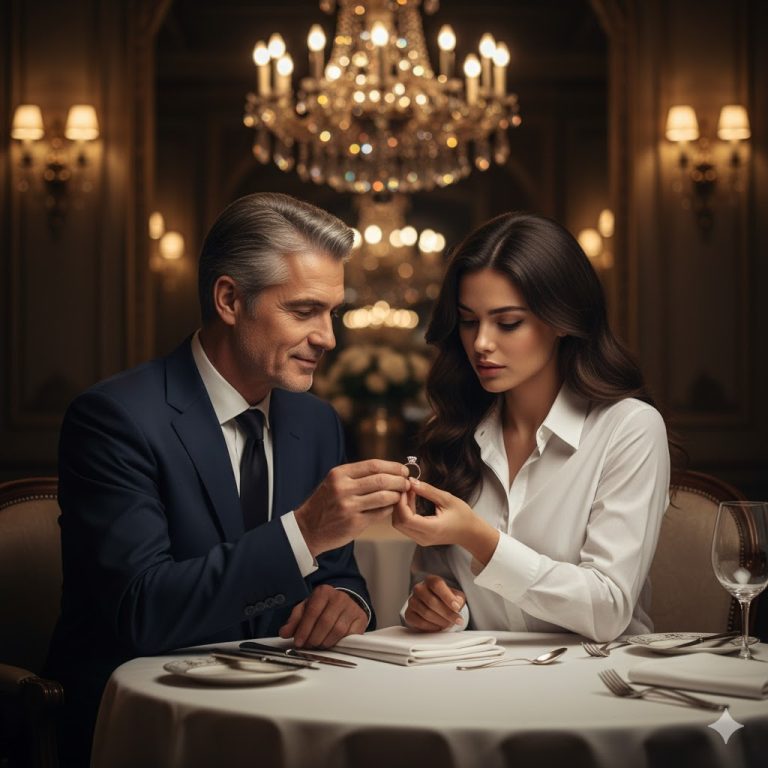 Él cenaba solo en Ciudad de México cuando la mesera se acercó y dijo: “Disculpe, señor, ese anillo es igual al de mi madre.”