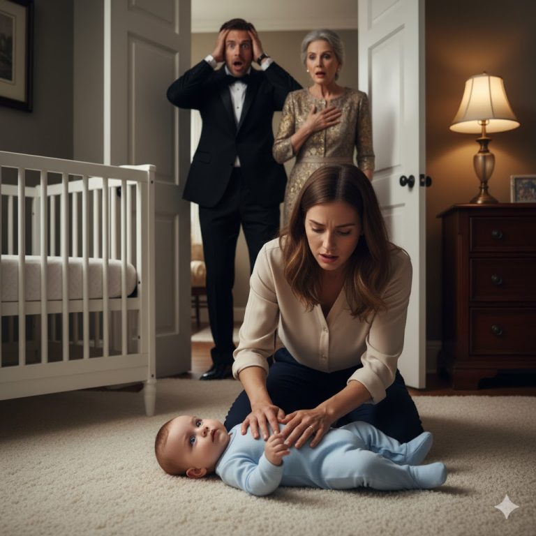 “¡ÉL NO ESTÁ RESPIRANDO!” EL BEBÉ HEREDERO ESTABA AHOGÁNDOSE. LA DECISIÓN PROHIBIDA DE LA NIÑERA CAMBIÓ EL DESTINO DE TODOS PARA SIEMPRE.