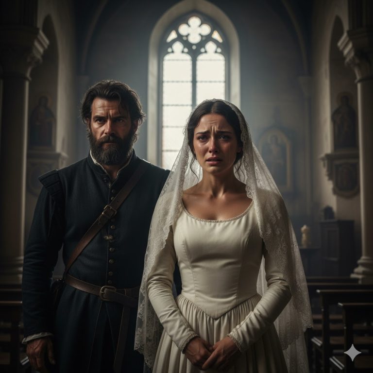 “Los declaro marido y mujer.” La obligaron a casarse con el hombre más feo del pueblo, sin saber que el propio alcalde se encontraba disfrazado.