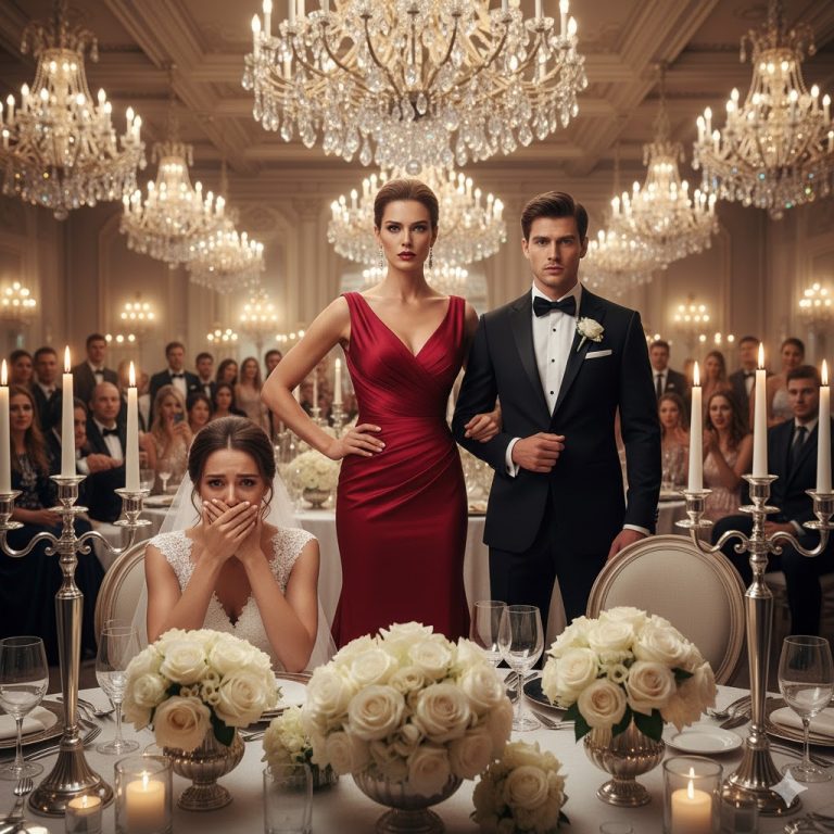 “En nuestra boda, mi esposo levantó su copa y dijo: “Este baile es para la mujer que he amado en secreto durante diez años.” Luego pasó junto a mí…