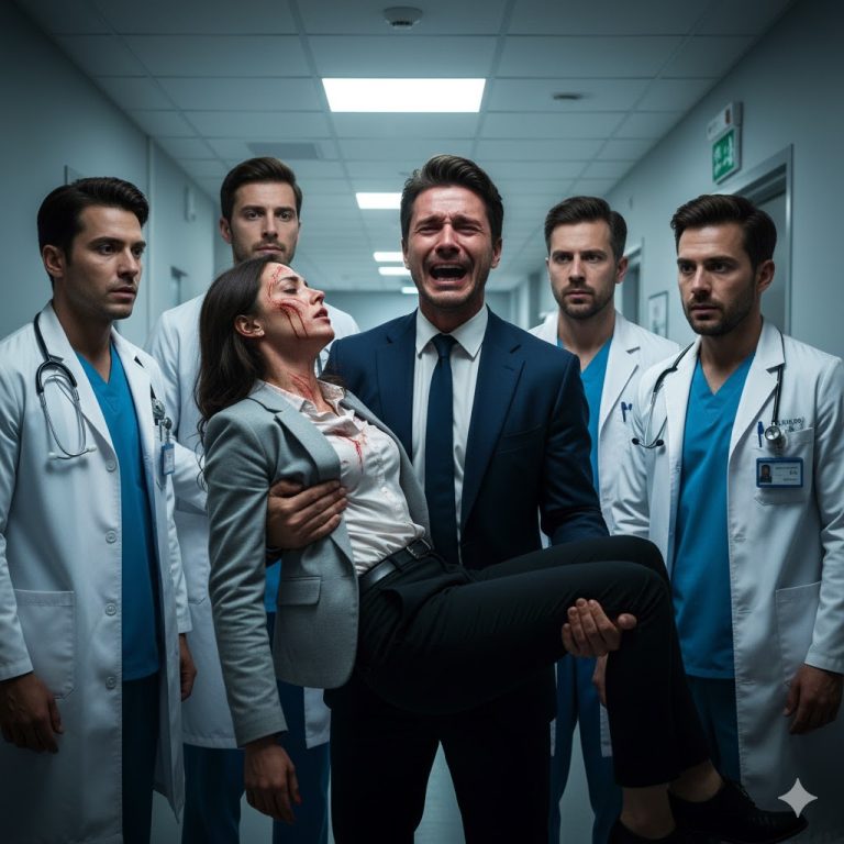 Durante años, mi esposo me trató horriblemente. Un día, colapsé. Él me llevó corriendo al hospital, diciendo que “solo me había resbalado en las escaleras”. Pero cuando el médico abrió mi expediente, mi esposo enmudeció…