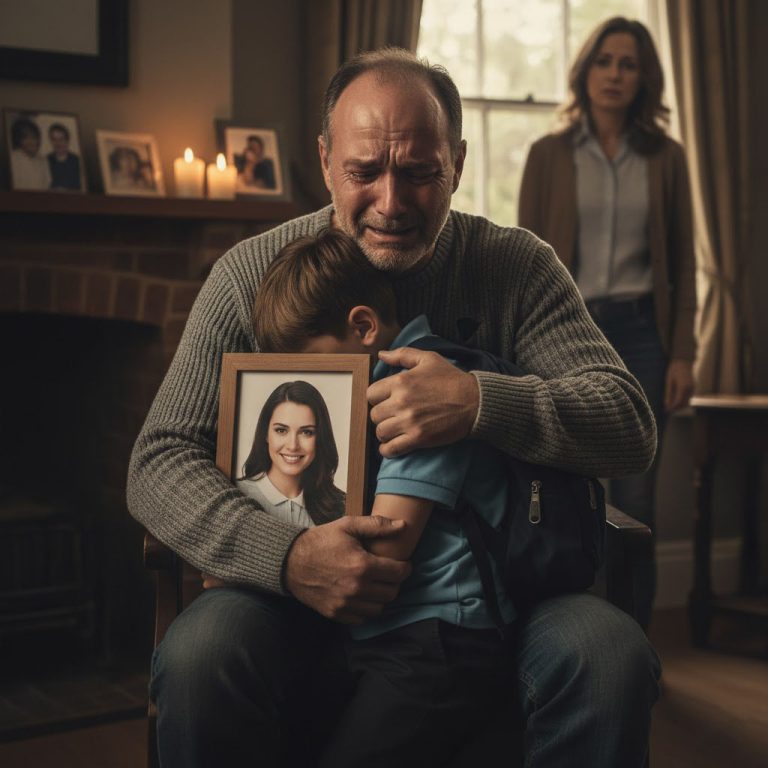 «Ayer en la escuela, vi a mamá. Me dijo que ya no fuera contigo», dijo mi hijo. Al día siguiente, fui a recogerlo temprano—y lo que vi puso mi mundo patas arriba.