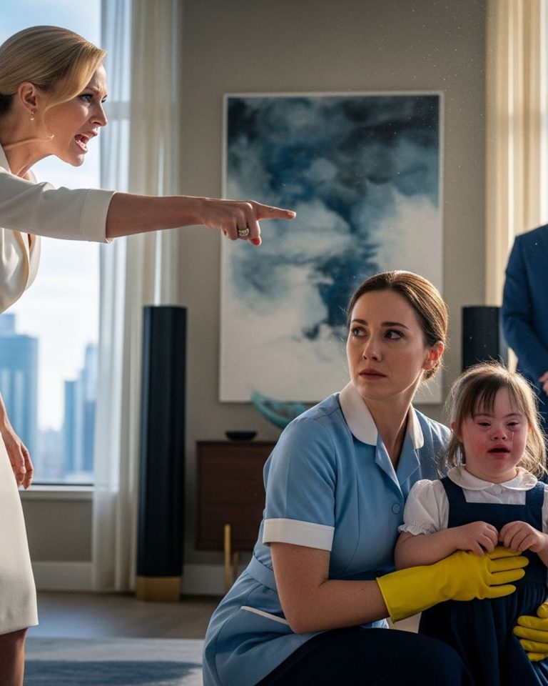 ¡MILLONARIO DESCUBRE A LA EMPLEADA PROTEGIENDO A SU HIJA ESPECIAL… Y QUEDA IMPACTADO!