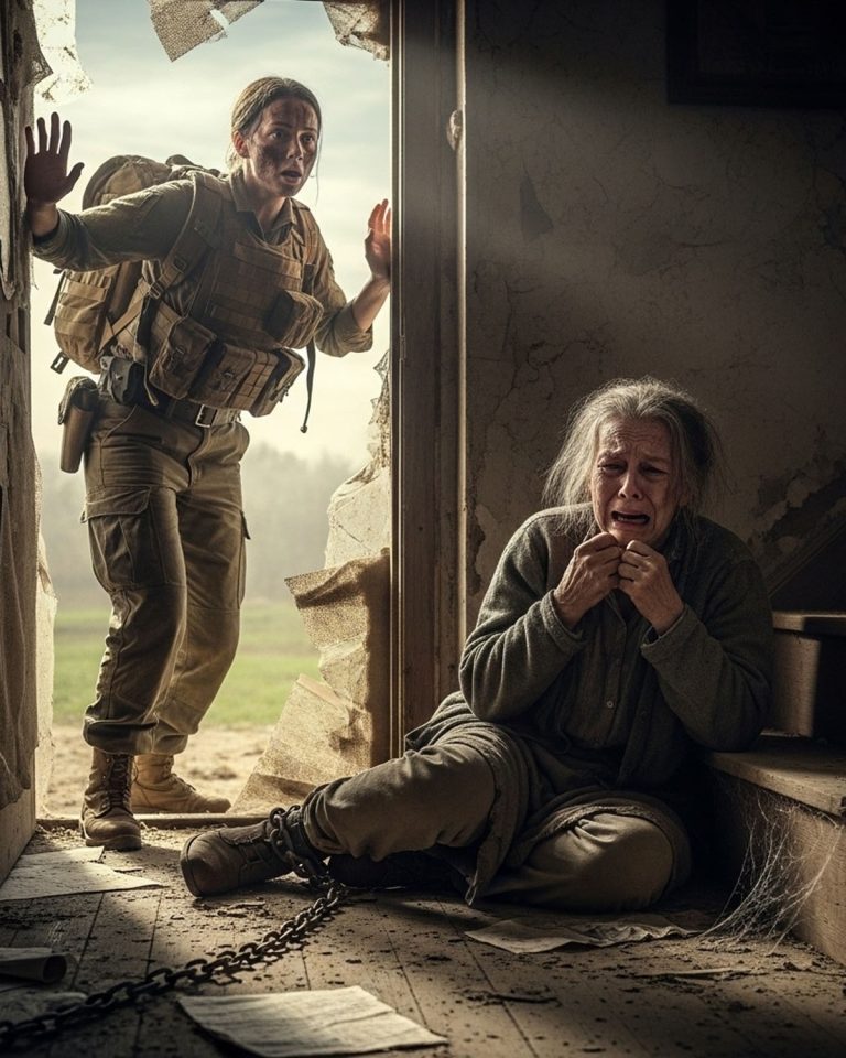 El regreso de una soldado a casa revela a su madre encadenada y la reacción de la hija deja a todos sin palabras…