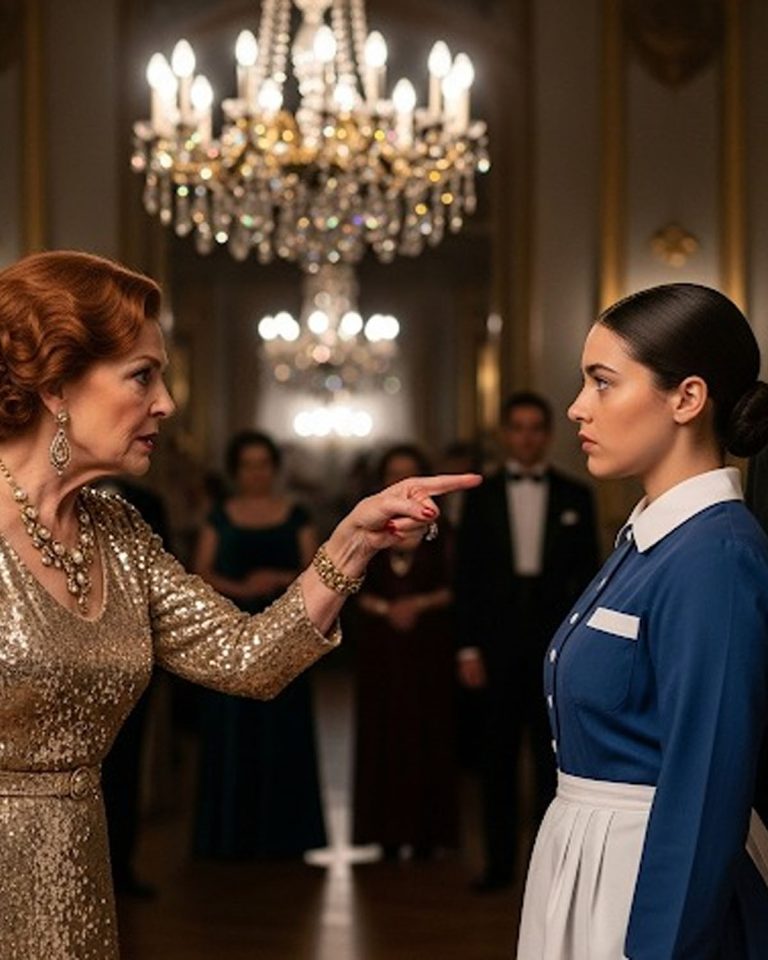 “SI BAILAS ESTE VALS, TE CASAS CON MI HIJO…” El millonario se burló, pero la criada negra era campeona de baile.