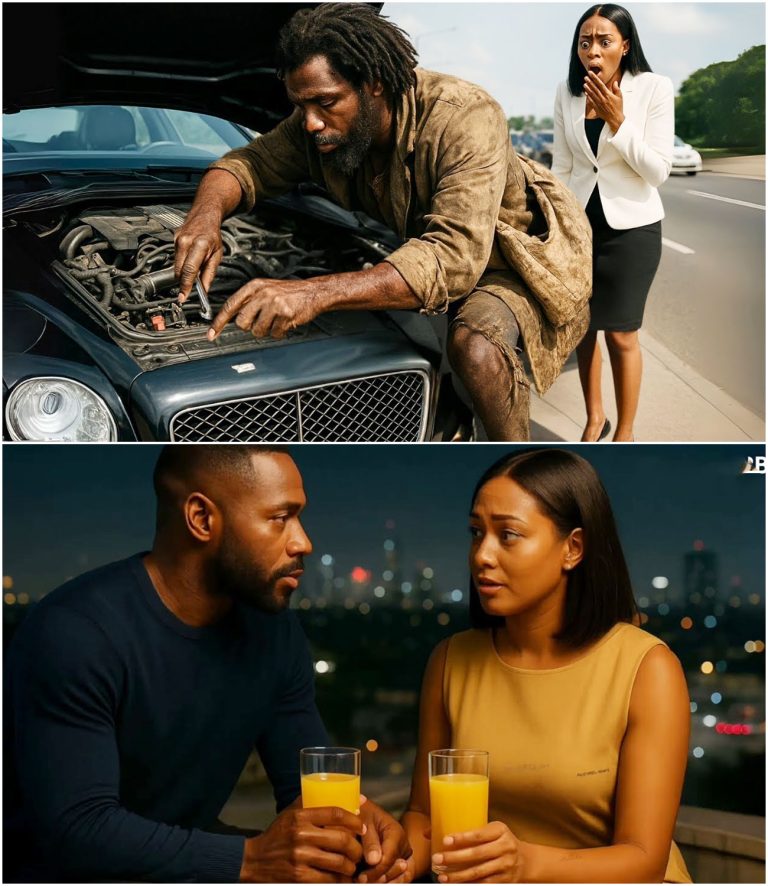 Un hombre sin hogar ayudó a una mujer con un auto averiado, sin saber que era multimillonaria.