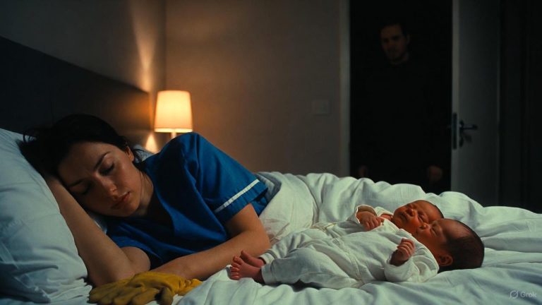 Las gemelas del millonario viudo NO DORMÍAN… hasta que la sirvienta pobre hizo ALGO que LO CAMBIÓ TODO para siempre…